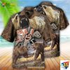 Native Style Love Peace Bear Hawaiian Shirt