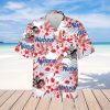 Natural Light Funny Hawaiian Shirt Flowers Pattern Summer Gift For Beach Lovers