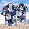 Natural Light Funny Hawaiian Shirt Tropical Flower Pattern Beach Gift For Friend