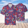 Natural Light Funny Hawaiian Shirt Tropical Flower Pattern Practical Beach Gift