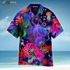 Neon Octopus 3D Funny Hawaiian Shirt