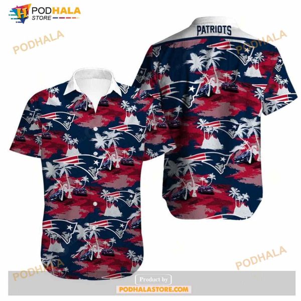 New England Patriots Trending Model 3 Funny Hawaiian Shirt