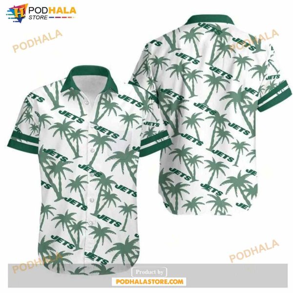 New York Jets Coconut Tree NFL Gift For Fan Hawaii Shirt Summer Collections