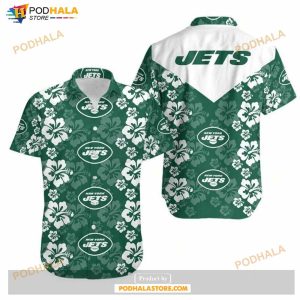 New York Jets Flowers Hot New Style Hawaii Shirt Summer Collection