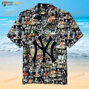 New York Yankees 3D Funny Hawaiian Shirt