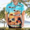 Norwegian Airlines Boeing 787-8 Dreamliner Hawaiian Shirt Outfit