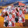 Nubian Goat Lovers United States Flag 3D Funny Hawaiian Shirt