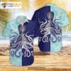 Octopus Beach Beach Shorts Hawaiian Shirt