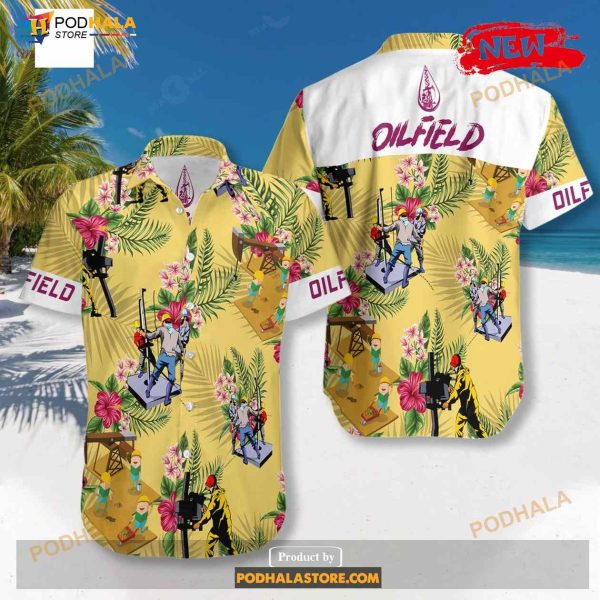 Oilfield Man Tropical Summer Funny Hawaiian Shirt