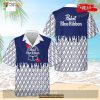 Pabst Blue Ribbon Hot Dark Blue Luxury Design Funny Hawaiian Shirt