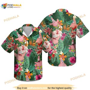 Patrick Star Funny Hawaiian Shirt