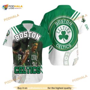 Paul Pierce 34 Boston Celtics Funny Hawaiian Shirt