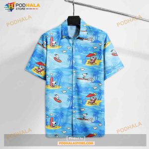 Peanut Peanut Beagle On The Beach Cute High Funny Hawaiian Shirt