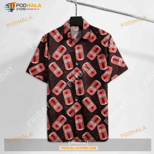 Pepper Pepper Soft Drink Pattern Funny Hawaiian Shirt