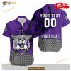 Personalized Weber State Wildcats NCAA Basketball Net Grunge Pattern Funny Hawaiian Shirt