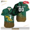 Personalized William and Mary Tribe NCAA Basketball Net Grunge Pattern Funny Hawaiian Shirt