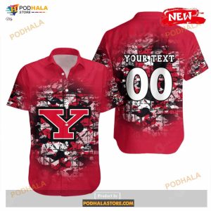 Personalized Youngstown State Penguins NCAA Camouflage Vintage Design Funny Hawaiian Shirt