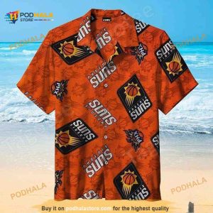 Phoenix Suns NBA Hawaiian Shirt All Over Print For Basketball Lovers