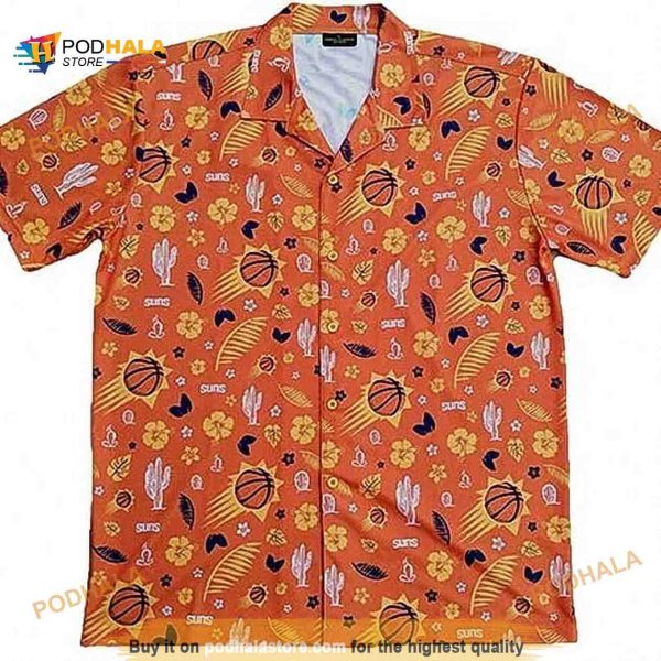 Phoenix Suns NBA Hawaiian Shirt Gift For Basketball Lovers