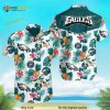 Pineapple Pattern NFL Philadelphia Eagles Funny Hawaiian Shirt