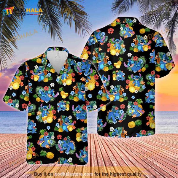 Pineapple Stitch Funny Hawaiian Shirt