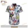 Pokemon Many Types Eevee Tropical White Aloha Funny Hawaiian Shirt