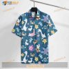 Pokemon Water Pokemon Dewgong Slowpoke Starmie Pattern Funny Hawaiian Shirt