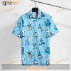 Pokemon Water Pokemon Oshawott Squirtle Totodile Patter Funny Hawaiian Shirt