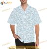 Polar Bear Ice Pattern Mens All Over Print Hawaiian Shirt