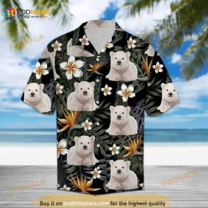 Polar Bear Tropical Hawaiian Shirt