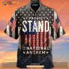 Proud Of National Anthem Funny Hawaiian Shirt