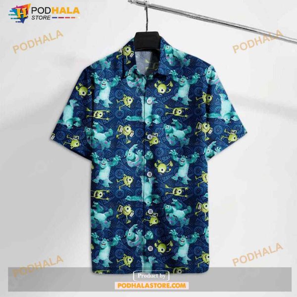 Px Px Monster Mike And James 2023 Funny Hawaiian Shirt