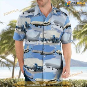 Raf Boeing P-8a Poseidon-mra1 Hawaiian Shirt