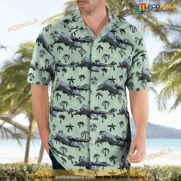 Rcaf Boeing Cc-177 Globemaster Iii (c-17a) Hawaiian Shirt