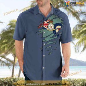 Royal Air Force No. 28 Squadron Raf Boeing Chinook Hc.4 Hawaiian Shirt Outfit