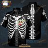 SW Baby Yda Hug Heart Skeleton 2023 Funny Hawaiian Shirt