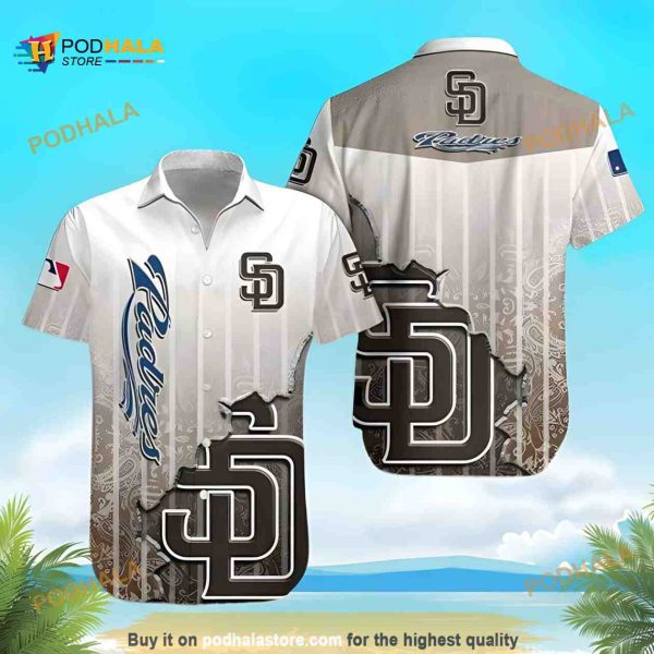 San Diego Padres MLB Hawaiian Shirt