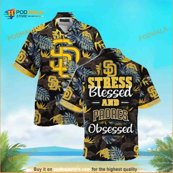 San Diego Padres MLB Hawaiian Shirt