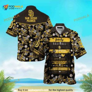 San Diego Padres MLB Hawaiian Shirt