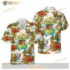 Scooby-Doo Aloha Scooby-Doo Tropical Flower Funny Hawaiian Shirt