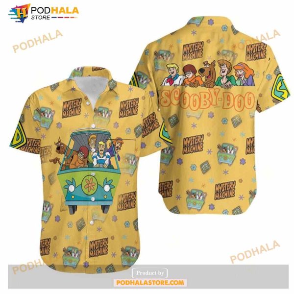 Scooby-Doo And Team Mystery Machine Funny Hawaiian Shirt