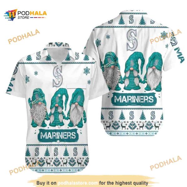 Seattle Mariners MLB Hawaiian Shirt Christmas Gift For Baseball Lovers