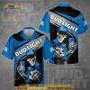 Skeleton With Bud Light Beer Funny Hawaiian Shirt