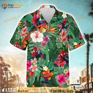 Spider Man Funny Hawaiian Shirt