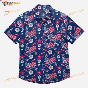 St Louis Cardinals Americana 3D Funny Hawaiian Shirt