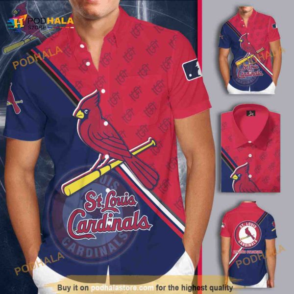 St. Louis Cardinals Funny Hawaiian Shirt Birthday Gift For Beach Lovers