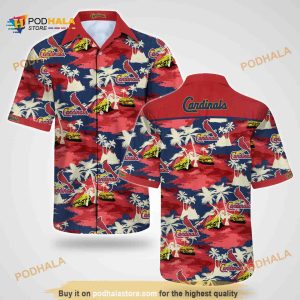 St. Louis Cardinals Funny Hawaiian Shirt Summer Beach Gift