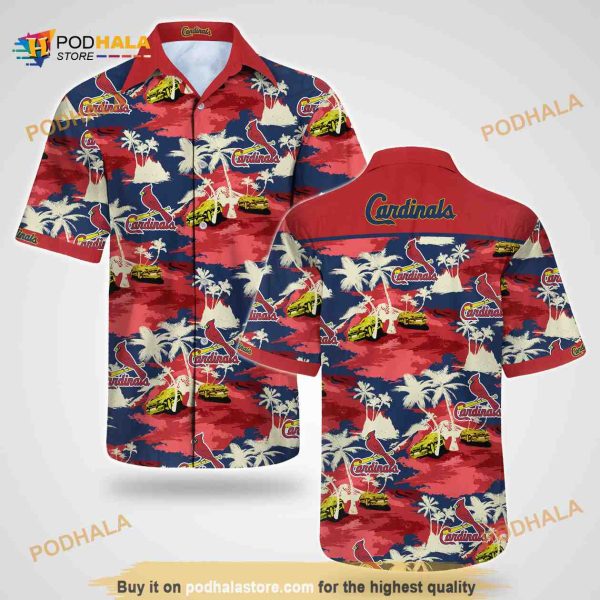 St. Louis Cardinals Funny Hawaiian Shirt Summer Beach Gift