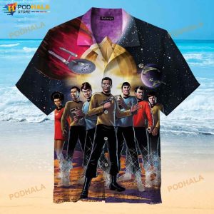 Star Trek Original Series 3D Funny Hawaiian Shirt