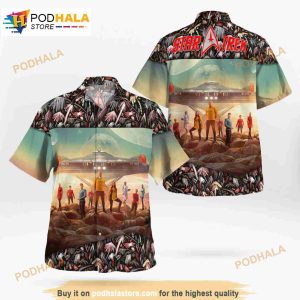 Star Trek Tropical Palms 3D Funny Hawaiian Shirt